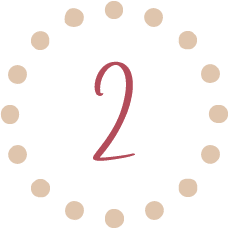 MFD-Branding Visuals-0725-32 Number 2 inside a circle of soft beige dots.